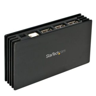 STARTECH HUB USB A 2.0 DE 7 PUERTOS 480 GBIT-S NEGRO