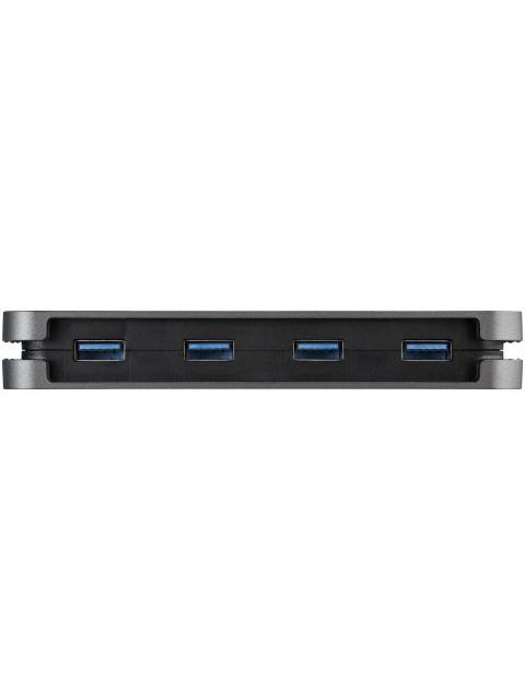 STARTECH HUB USB A MACHO - 4X PUERTOS USB A 3.0 5000 MBIT-S NEGRO-GRIS - Imagen 7
