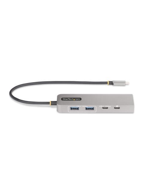 STARTECH HUB USB-C - 2X USB A 1X USB C 1X RJ-45 10 GBIT-S GRIS - Imagen 3