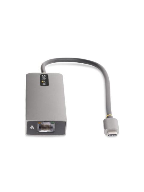 STARTECH HUB USB-C - 2X USB A 1X USB C 1X RJ-45 10 GBIT-S GRIS - Imagen 4