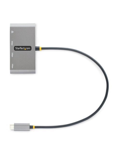 STARTECH  HUB USB C 3.0 3X USB A 3.0 1X RJ-45 GRIS - Imagen 5