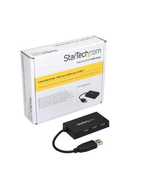 STARTECH HUB USB C 3.0 MACHO - 3X USB A- 1X USB C HEMBRA 5000 MBIT-S - Imagen 5