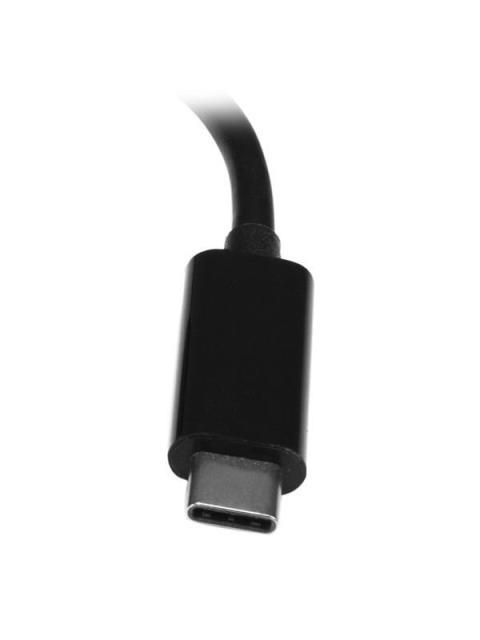 STARTECH  HUB USB C 3.0 MACHO - 4X USB A HEMBRA CON PD ENTREGA DE POTENCIA 5000 MBIT-S NEGRO - Imagen 3