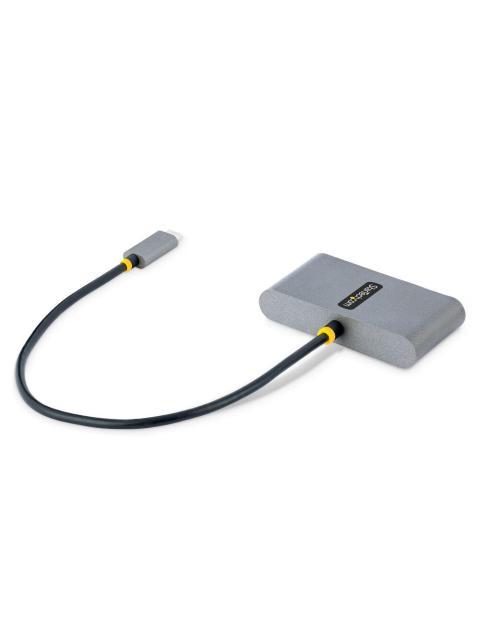 STARTECH  HUB USB C 3.2 2X USB A 3.2 2X USB C 5000MBIT-S GRIS - Imagen 2