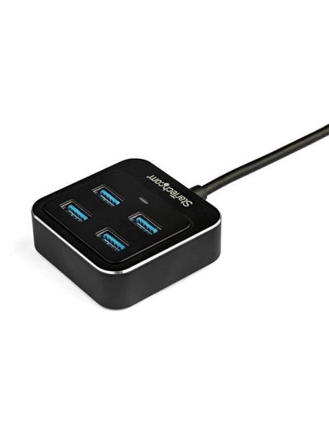 STARTECH HUB USB-C DE 4 PUERTOS 10.000 MBIT-S NEGRO - Imagen 3