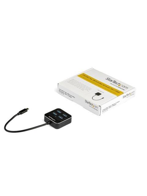 STARTECH HUB USB-C DE 4 PUERTOS 10.000 MBIT-S NEGRO - Imagen 4