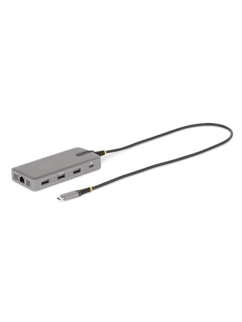 STARTECH HUB USB-C MACHO 2X HDMI 2X DISPLAYPORT 3X USB-A 1X USB-C 1X RJ-45 GRIS