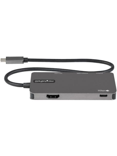 STARTECH  HUB USB-C MACHO - 2X USB-A-1X HDMI-1X USB-C HEMBRA 5 GBIT-S NEGRO - Imagen 4