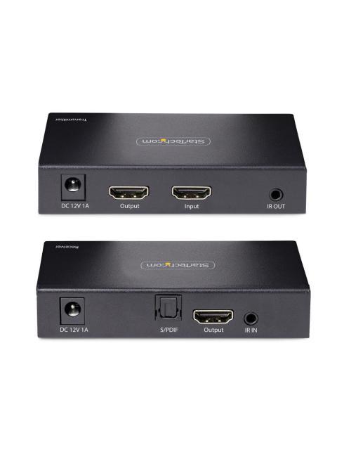 STARTECH  KIT EXTENSOR HDMI CAT5-6 HASTA 70 METROS NEGRO - Imagen 4