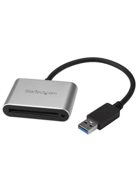 STARTECH LECTOR Y GRABADOR USB 3.0 DE MEMORIAS FLASH CFAST 2.0 5000 MBIT-S NEGRO-PLATA