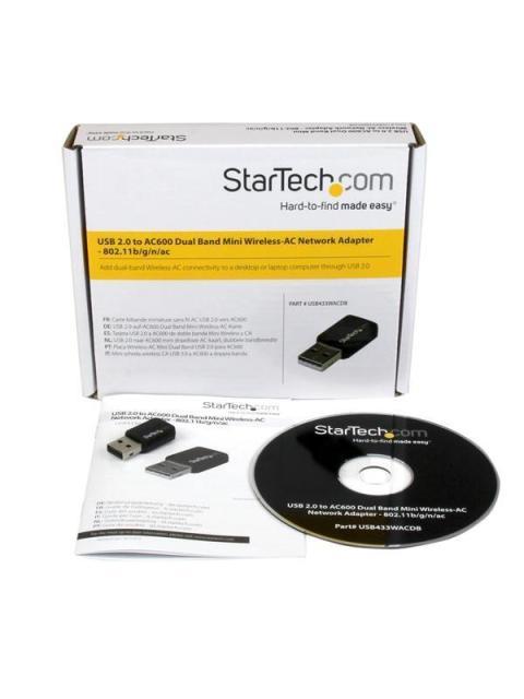 STARTECH MINI ADAPTADOR DE RED USB 2.0 INALAMBRICO WLAN 433 MBIT-S - Imagen 2