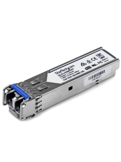 STARTECH MODULO TRANSCEPTOR DE FIBRA OPTICA SFP GIGABIT MINI-GBIC LC MULTI-MONOMODO 10KM-550M PARA CISCO GLC-LH-SMD