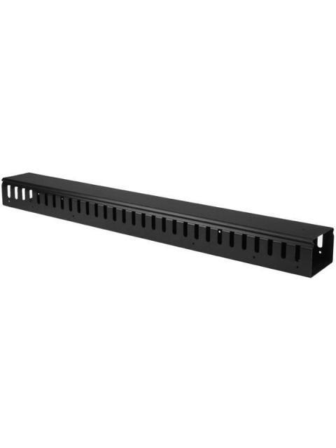 STARTECH ORGANIZADOR VERTICAL DE CABLES CON LENGÜETAS PARA RACK 91CM