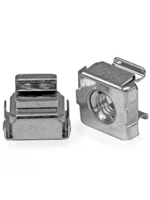 STARTECH PACK DE 50 TUERCAS ENJAULADAS M5 PARA RACK GABINETE DE SERVIDORES - Imagen 3