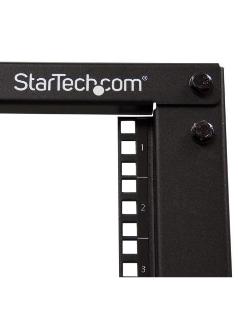 STARTECH RACK ABIERTO 4 POSTES 15U HASTA 544KG NEGRO - Imagen 4