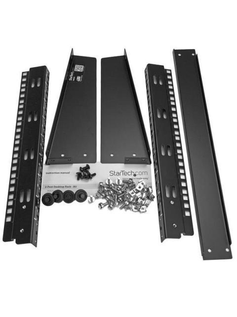 STARTECH RACK DE ESCRITORIO 2 COLUMNAS CON MARCO ABIERTO 8U - Imagen 5