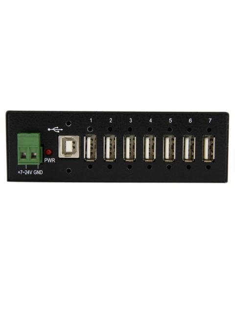 STARTECH RESISTENTE CONCENTRADOR USB 2.0 7 PUERTOS 480 MBIT-S NEGRO - Imagen 4