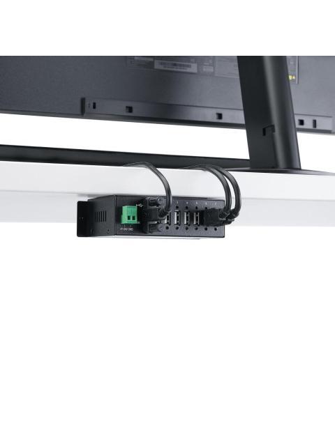 STARTECH RESISTENTE CONCENTRADOR USB 2.0 7 PUERTOS 480 MBIT-S NEGRO - Imagen 6