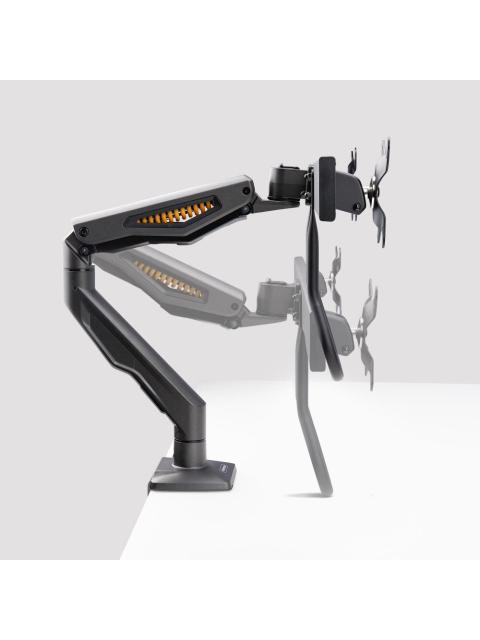 STARTECH  SOPORTE DE ESCRITORIO PARA 2 MONITORES 17 - 27 HASTA 30KG - Imagen 7