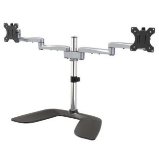 STARTECH  SOPORTE DE ESCRITORIO PARA 2 MONITORES MAX. 32 HASTA 8KG PLATA