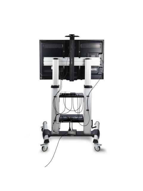 STARTECH  SOPORTE DE PISO 1110C-MOBILE-TV-CART PARA PANTALLA 60 - 100 HASTA 100KG - Imagen 4