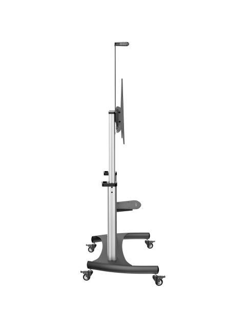 STARTECH SOPORTE DE PISO STNDMTV100 PARA PANTALLA 60 - 100 HASTA 100KG NEGRO-PLATA - Imagen 4