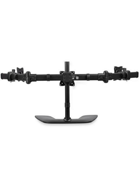 STARTECH SOPORTE VESA ARTICULADO PARA 3 MONITORES 13 - 27 HASTA 24KG NEGRO - Imagen 3