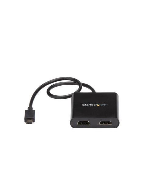 STARTECH DIVISOR SPLITTER MST USB-C MACHO - 2X HDMI HEMBRA NEGRO - Imagen 5