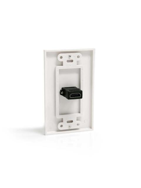 STARTECH PLACA DE PARED HDMI HEMBRA DE 1 PUERTO BLANCO