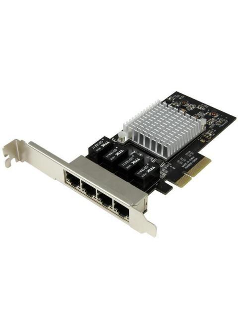 STARTECH TARJETA DE RED PCI EXPRESS ETHERNET GIGABIT CON 4 PUERTOS RJ-45 CHIPSET INTEL I350