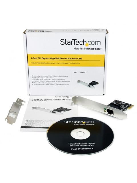 STARTECH TARJETA DE RED ST1000SPEX2 ALAMBRICO 1000 MBIT-S PCI EXPRESS 1X RJ-45 - Imagen 6