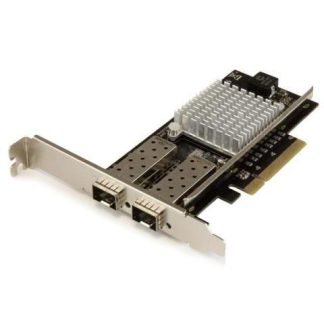 STARTECH TARJETA PCI EXPRESS DE RED DE FIBRA DE 10GBIT-S CON 2 PUERTOS SFP+ ABIERTOS