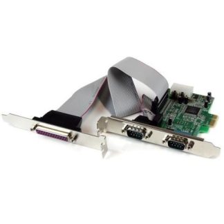 STARTECH TARJETA PCI EXPRESS PEX2S5531P ALAMBRICO 1.5 MBIT-S CON 2 PUERTOS SERIAL Y 1 PUERTO PARALELO