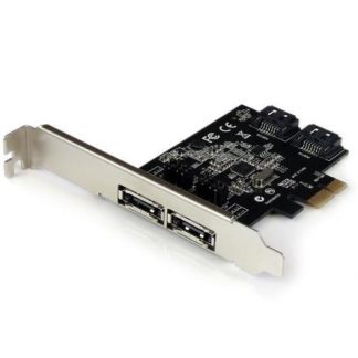 STARTECH  TARJETA PCI EXPRESS PEXESAT322I 6GBIT-S 2 PUERTOS ESATA
