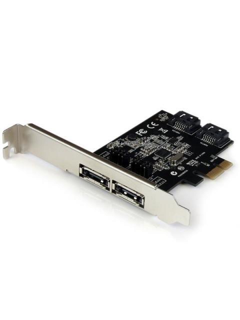 STARTECH TARJETA PCI EXPRESS PEXESAT322I 6GBIT-S 2 PUERTOS ESATA