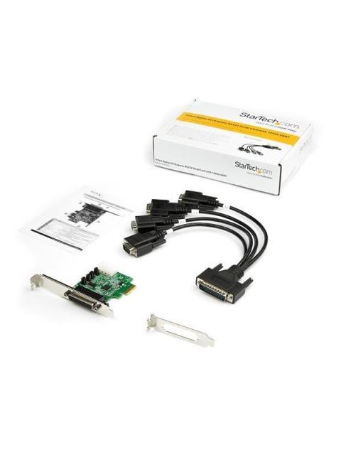 STARTECH TARJETA PCI EXPRESS SERIAL DE 4 PUERTOS RS-232 - Imagen 3