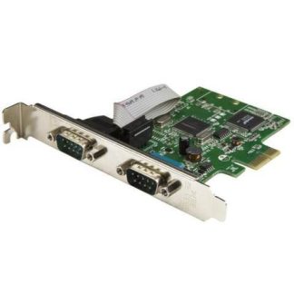 STARTECH TARJETA SERIAL PCI EXPRESS DE 2 PUERTOS DB9 RS232