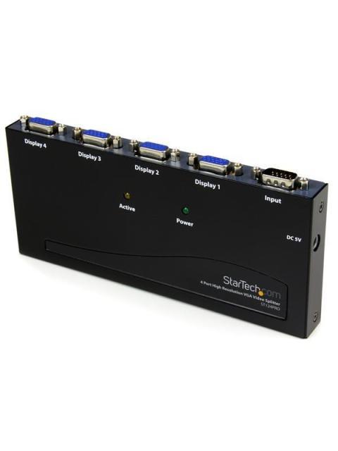 STARTECH VIDEO SPLITTER ST124PRO 4 PUERTOS VGA