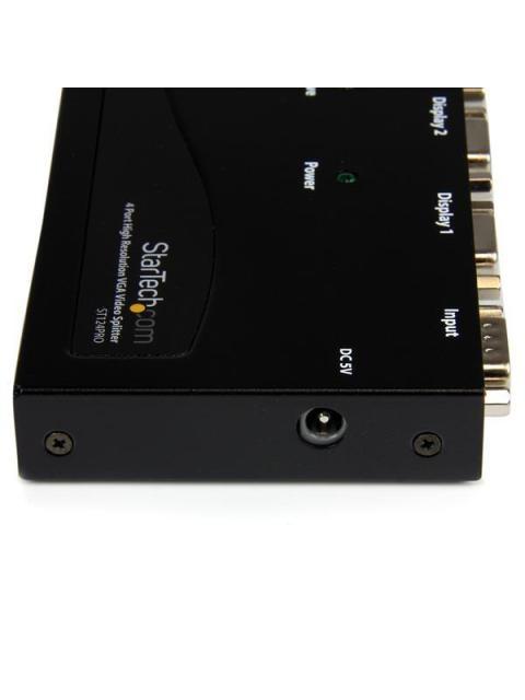 STARTECH VIDEO SPLITTER ST124PRO 4 PUERTOS VGA - Imagen 3