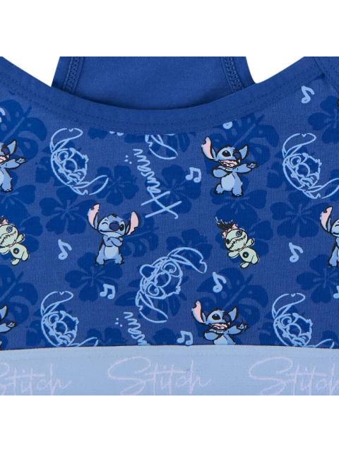 STITCH LENCERIA CORPIÑONIÑOS PAQUETE AZUL STITCH - Imagen 4