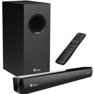 STYLOS BARRA DE SONIDO CON SUBWOOFER STAB210B BLUETOOTH ALAMBRICO 2.1 CANALES 40W RMS