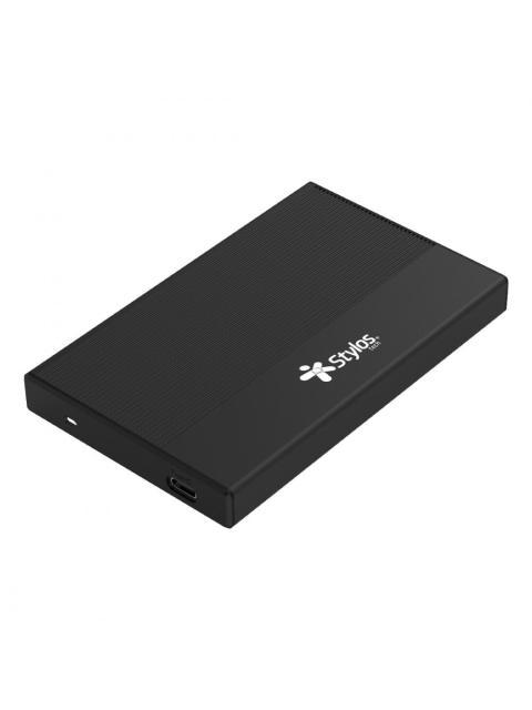 STYLOS GABINETE DE DISCO DURO STEN251B 2.5 SATA III USB-C 3.0