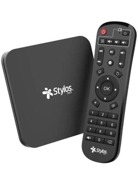 STYLOS REPRODUCTOR PARA TRANSMISION MULTIMEDIA STVTBX6B ANDROID 10 4K ULTRA HD WI-FI HDMI