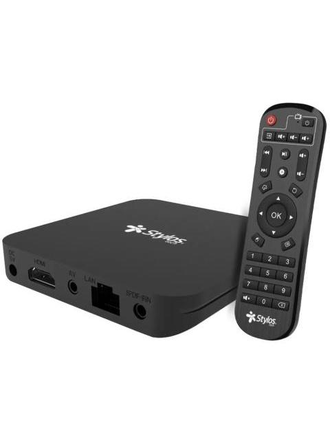 STYLOS REPRODUCTOR PARA TRANSMISION MULTIMEDIA STVTBX6B ANDROID 10 4K ULTRA HD WI-FI HDMI - Imagen 3