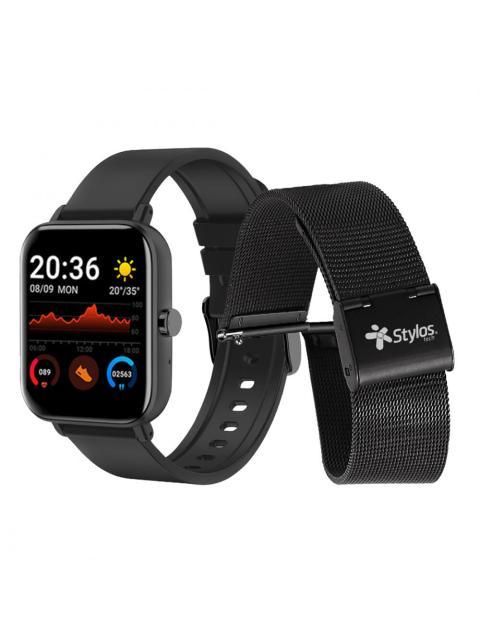 STYLOS SMARTWATCH SW2 BLUETOOTH ANDROID-IOS NEGRO - Imagen 4
