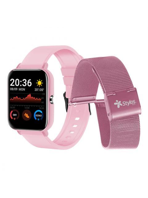 STYLOS SMARTWATCH SW2 BLUETOOTH ANDROID-IOS ROSA - Imagen 4