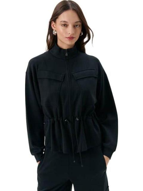SUDADERA ABIERTA NEGRO LOVE TO LOUNGE - Imagen 5