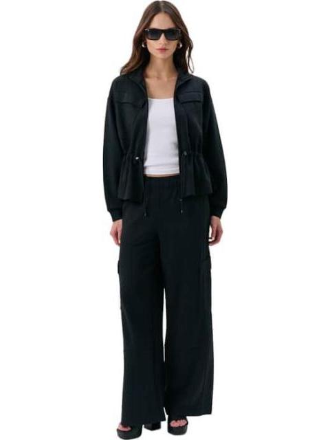 SUDADERA ABIERTA NEGRO LOVE TO LOUNGE - Imagen 6