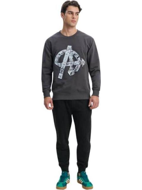 SUDADERA AVENGERS GRIS MARVEL AVENGERS