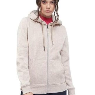 SUDADERA BASICA CON CAPUCHA BEIGE LOVE TO LOUNGE